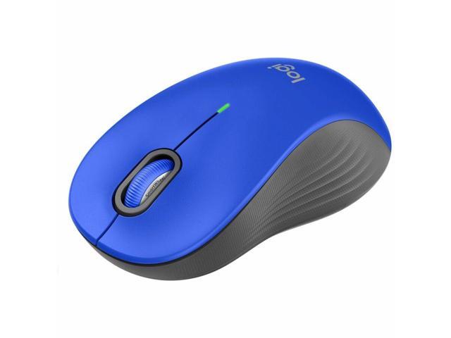 Logitech Signature M550 L Mouse - Optical - Wireless - 32.81 ft - Bluetooth - Blue - USB - 4000 dpi - Scroll Wheel - 3 Button(s) - 3 Programmable...