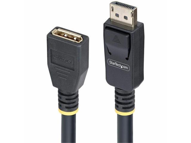 StarTech 10ft (3m) DisplayPort 1.4 Extension Cable, DP 1.4 Port Saver Cable, 8K 60Hz, DP Male to Female Extension Adapter Cord, DisplayPort...