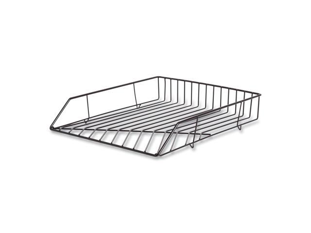 Vena Paper Tray 1 Section Holds 11' x 8.5' Sheets 10.04 x 12.44 x 2.01 Black 3840U0312