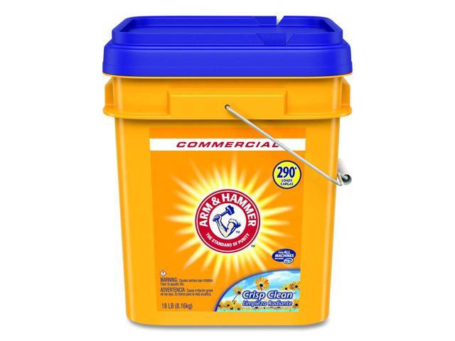 Powder Laundry Detergent Crisp Clean Scent 18 lb Pail 3320001001