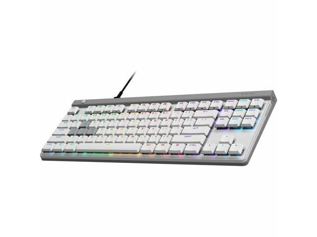 Logitech - G515 RAPID TKL Wired Mechanical Analog Low-Profile Switch Gaming Keyboard with LIGHTSYNC RGB - White - image 8