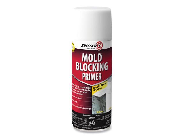 Mold Blocking Primer Spray Interior/Exterior Flat White 13 oz Aerosol Can 6/Carton 287512
