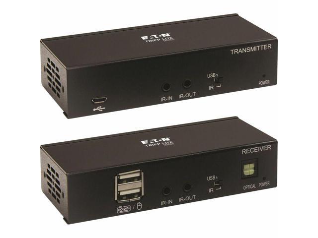 Eaton Tripp Lite Series DisplayPort over Cat6 Extender Kit Transmitter/Receiver 4K 60 Hz 4:4:4 Power over Cable 230 ft. 70 m TAA