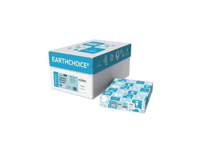 EarthChoice Cover Stock Vellum Bristol 96 Bright 67lb 8.5x11 White 250/Pk 82880