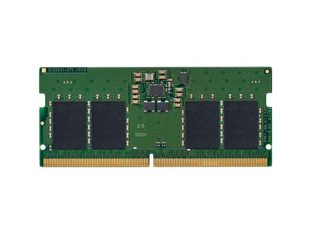 Kingston 8GB DDR5 SDRAM Memory Module - For Notebook - 8 GB - DDR5-5600/PC5-44800 DDR5 SDRAM - 5600 MHz Single-rank Memory - CL46 - 1.10 V -...