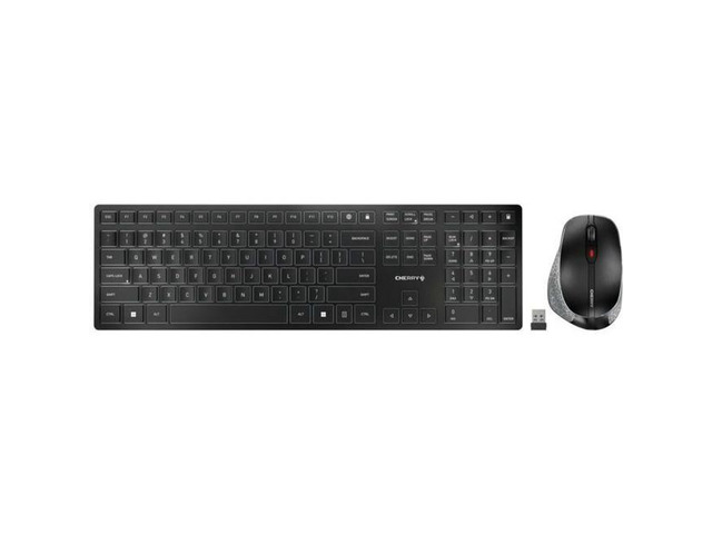 CHERRY DW 9500 SLIM Wireless Desktop w/ Bluetooth and RF Transmission JD9500US2