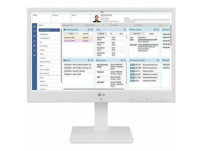 LG 24CR671NK-6P 24' AIO Computer N6005 8GB 16GB eMMC No OS
