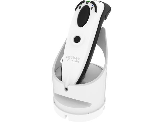 Socket Mobile DuraScan D720 Barcode Scanner - White - White Charging Dock - Cable Connectivity - 19.49' Scan Distance - 1D, 2D - Imager -...
