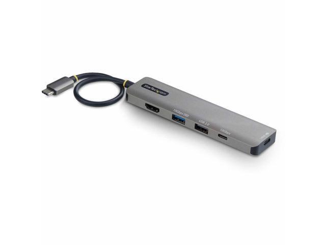 StarTech USB-C to HDMI Multiport Adapter with 140W PD Charging - 4K 60Hz HDMI - 2-Port USB 10Gbps Hub - 1x USB 2.0 Port - Type-C Mini Dock -.