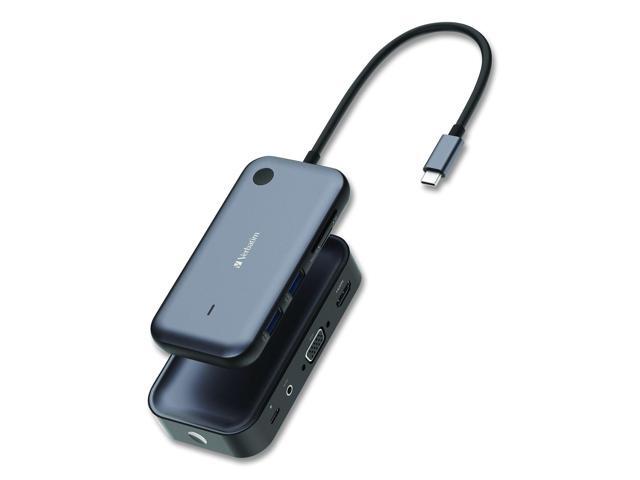 Verbatim Share My Screen 1080p USB-C Wireless Display Adapter with USB Hub 32146