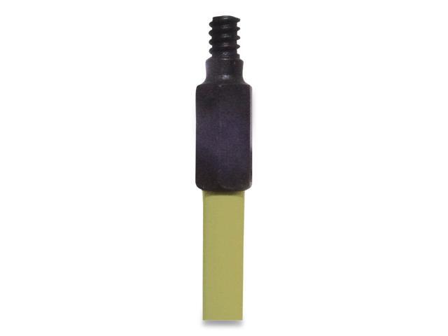 Broom Handle with Nylon Thread 60' Yellow HFY