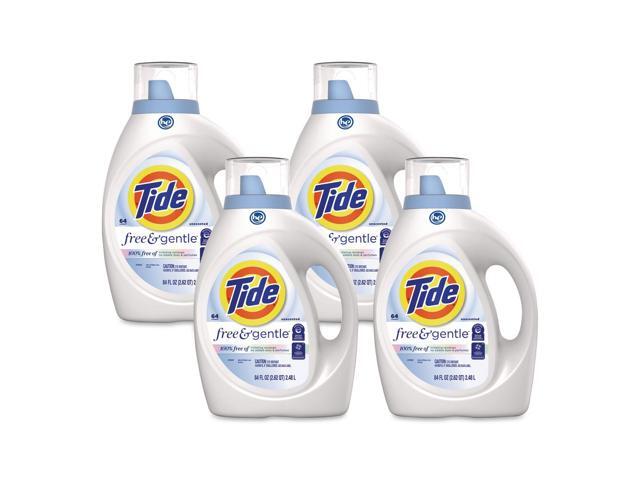 Free and Gentle Liquid Laundry Detergent HE Compatible 58 Loads 77 oz Bottle 4/Carton 83913634