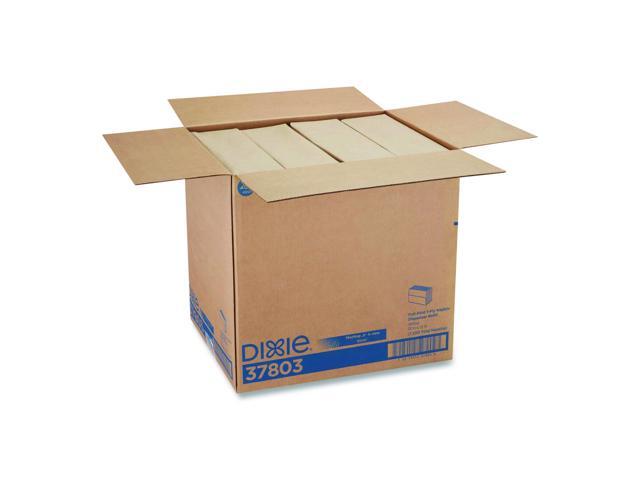 Interfold Napkin Refills 1-Ply 13 x 12 White 600 Napkins/Pack12 Packs/Carton 37803
