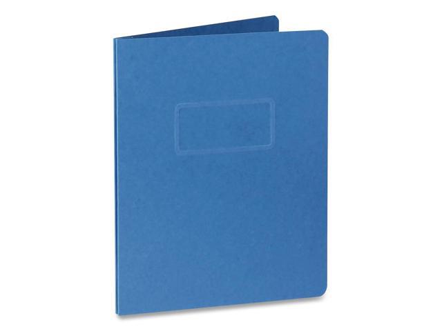 Two-Prong Pressboard Report Covers Two-Prong Fastener 3' Capacity 8.5 x 11 Blue/Blue 5/Pack 99401EE