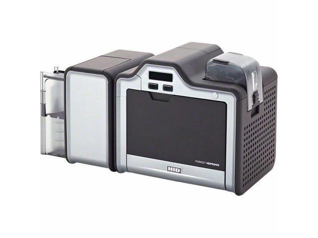 Fargo HDP5000e Single Sided Desktop Dye Sublimation/Thermal Transfer Printer - USB 2.0 - Up to 24 seconds per card / 150 cards per hour (YMC with.