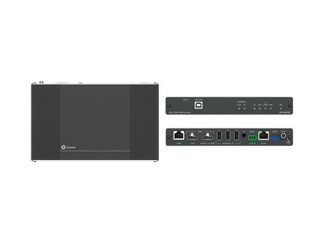 KRAMER EXT3-XR-TR4K60 4:4:4 HDMI EXTENDER WITH USB, ETHERNET, RS232, & IR OVER