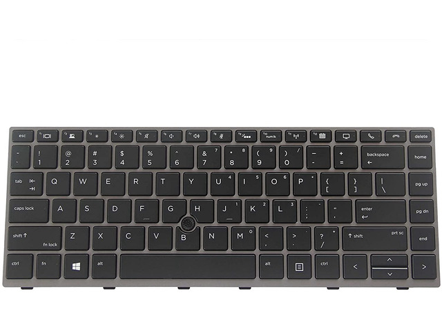 HP Backlit Keyboard for HP EliteBook 840 G6 840 G5 745 G5 745 G6 L14378-001