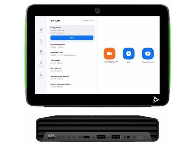 Poly Zoom Room Base Kit HP Mini PC w/TC10 ABA