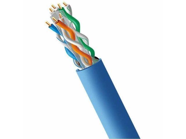 4XEM 250ft CAT6 Pure Copper CMR Riser Bulk Cable Blue 4XCAT6250RBL