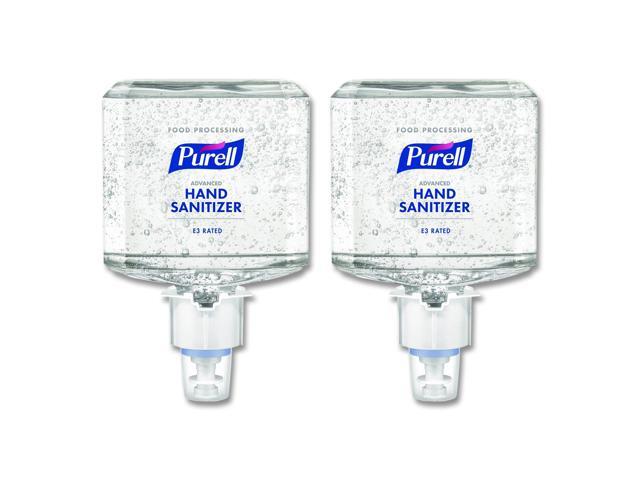 Advanced E3-Rated Instant Hand Sanitizer Gel 1200 mL Refill Fragrance-Free For ES4 Dispensers 2/Carton 506102