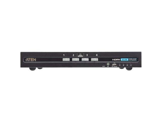ATEN 4-Port USB HDMI Secure KVM Switch with CAC PSD PP v4.0 Compliant
