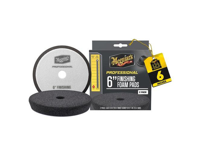 Meguiar's Professional 6' Foam Finishing Pads *2-Pack