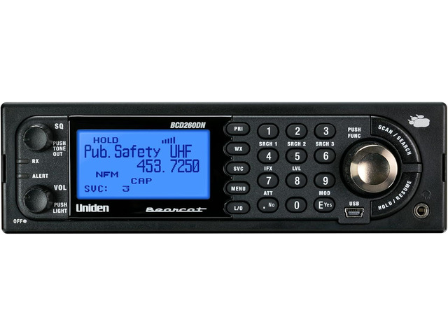 Uniden BCD260DN Feature-Packed Digital Base/Mobile Scanner