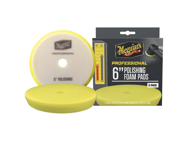 Meguiar's Professional 6' Polishing Foam Pads *2-Pack