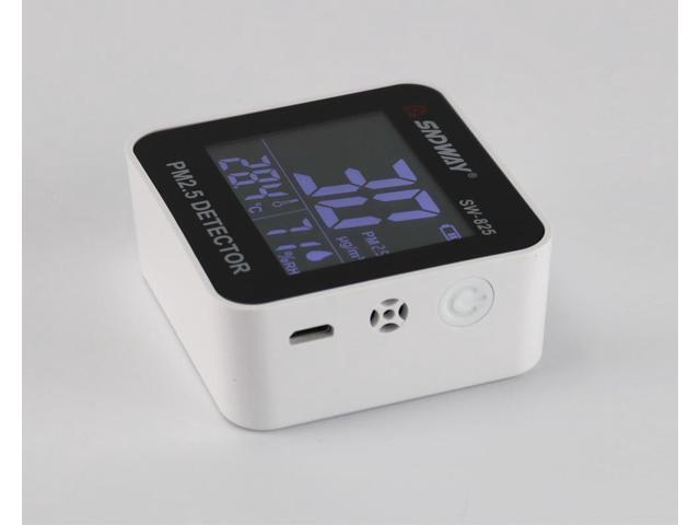 SNDWAY SW-825 Digital Air Quality Monitor PM2.5 Detector tester Gas monitor/Gas analyzer/Temperature humidity meter Diagnostic tool
