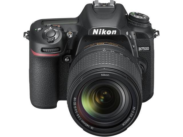 Nikon - D7500 DSLR 4K Video Camera with AF-S DX NIKKOR 18-140mm f/3.5-5.6G ED VR lens - Black - image 9