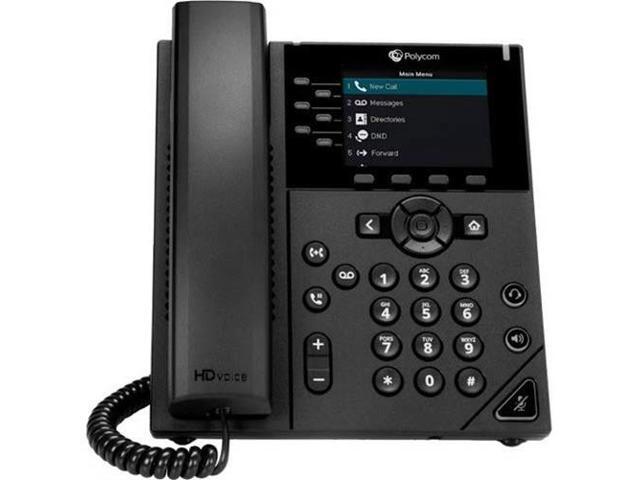 Polycom VVX 350 Business IP Phone - VoIP phone - SIP, SDP - 6 lines