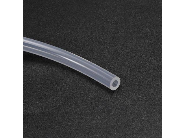 Silicone Tubing 4.8mm ID X 8mm OD 3.28ft 1m Flexible Silicon Rubber Tube Air Hose Pipe for Pump Transfer Clear