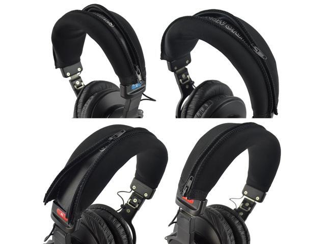 Geekria Earpad + Headband Compatible with MDR-7506 MDR-V6 MDR-CD900ST Headphone Replacement Ear Pad + Headband Cover / Ear Cushion + Headband Protector \ Earpads Repair Parts Suit (Black) - image 6