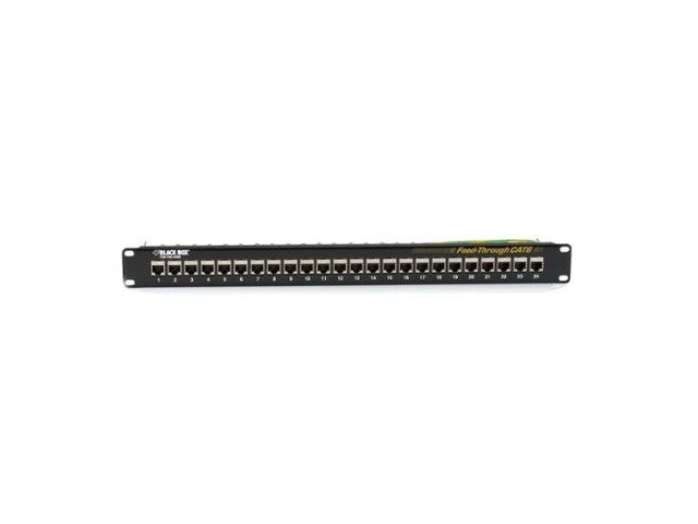 Black Box Corporation JPM814A CAT6 SHIELDED 24 PORT FEED-THRO