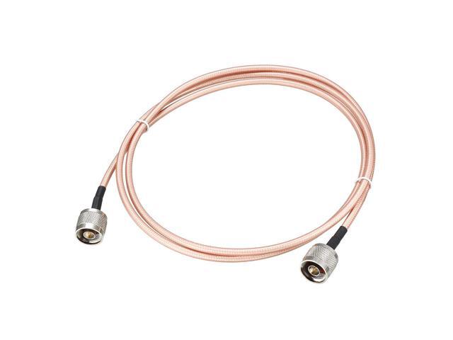 Low Loss RF Coaxial Cable Connection Coax Wire RG-142 N Male to N Male 183cm
