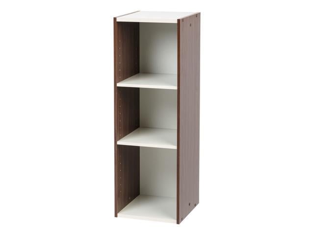 Photos - Display Cabinet / Bookcase IRIS 12 x 34' Space Saving Shelf, Walnut Brown UB-9030 