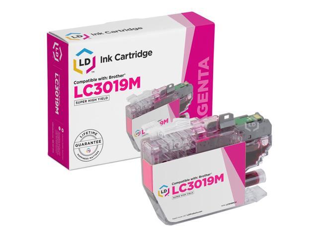 LD Compatible Ink Cartridge Replacement for Brother LC3019 Super High Yield (Black, Cyan, Magenta, Yellow, 4-Pack)