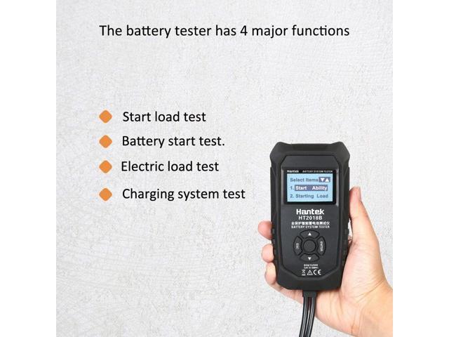 Hantek 6V 12V 24V LCD Digital Car Battery Analyzer Automotive Vehicle Battery Diagnostic Tester Tool Digital Tester