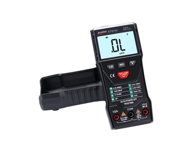 Winapex Et8103 Digital Multimeter Tester 3 5/6 Mini Multimeter Ac Dc 6000 True Rms Digital Voltmeter 1000V 10A Pocket Multime