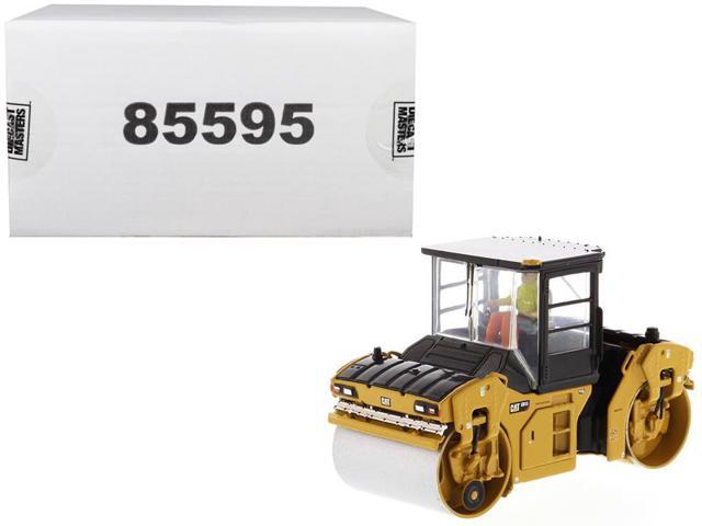 CAT Caterpillar CB-13 Tandem Vibratory Roller w/Cab & Operator 'High Line Series' 1/50 Diecast Model by Diecast Masters