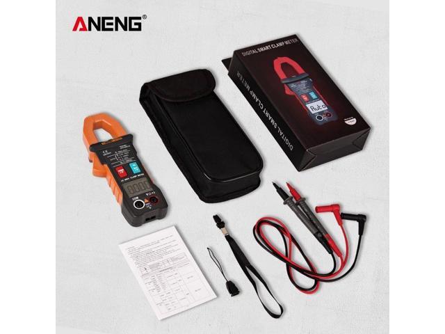 ANENG ST203 4000 Counts Full Intelligent Automatic Range True RMS Digital Multimeter Clamp Meter AC/DC Voltage NCV Resistance Auto Range Flashlight...