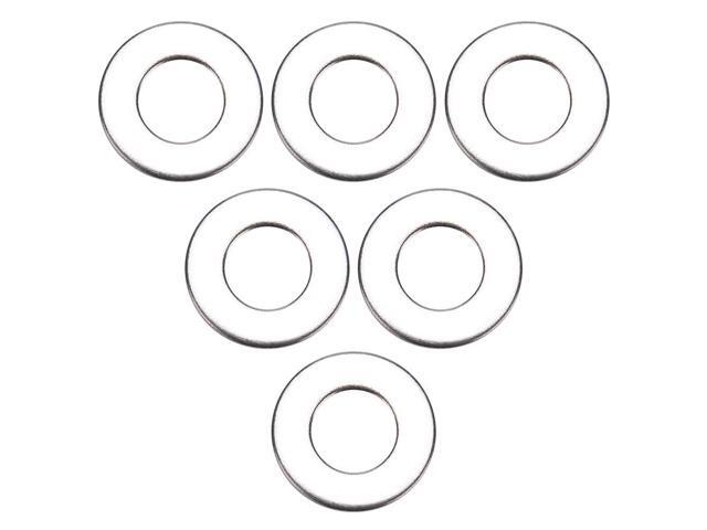 110pcs Imperial Standard Stainless Steel Flat Washer Plain Washers Assortment Kit Hardware Tools with Box