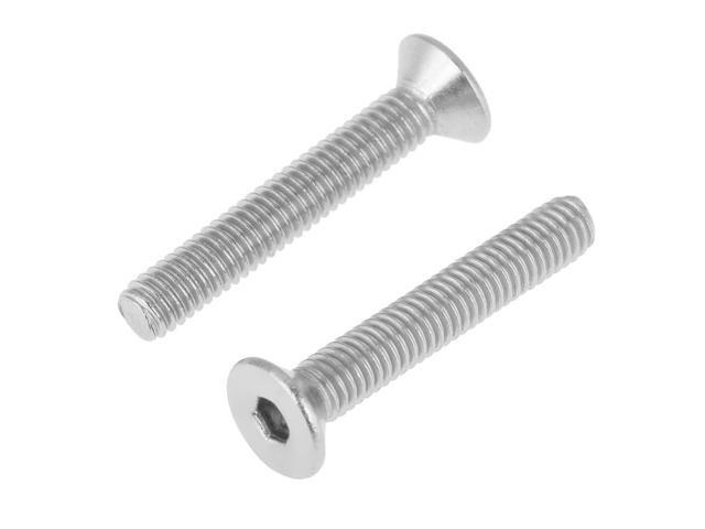 180pcs/set M4 Screws Nuts 304 Stainless Steel Flat Head Bolt Screws Nuts Assortment Kit Woodworking Tools Fastener Hardware