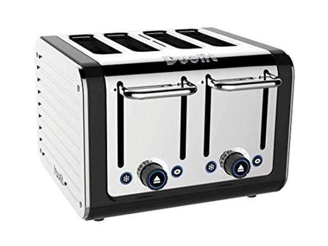 dualit 46555 4-slice design series toaster, black and steel photo