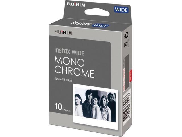Fujifilm Instax Wide Monochrome Film, White (16564101)