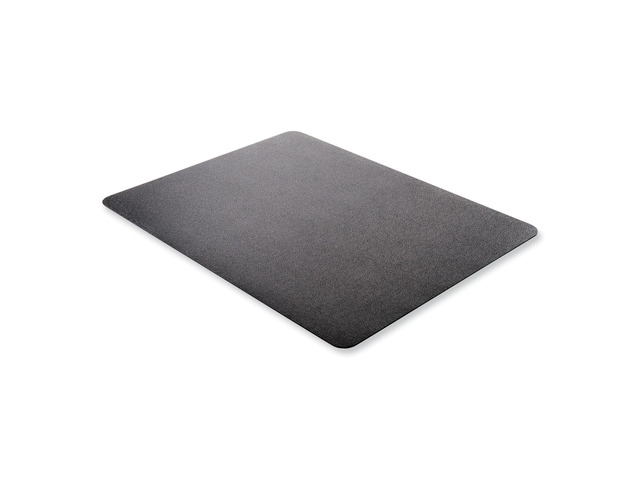 Deflecto SuperMat Frequent Use Chair Mat Medium Pile Carpet Beveled 36 x 48 Black CM14142BLK