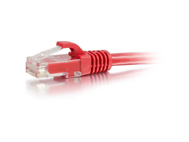 C2G 50802 5 ft. Cat6a Snagless Unshielded (UTP) Ethernet Network Patch Cable - Red