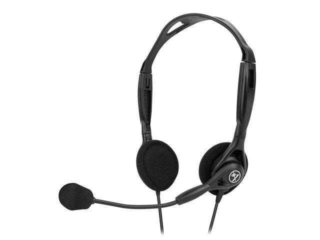 Andrea NC-125 Noise Canceling Stereo PC Headset with Dual 3.5mm Plugs