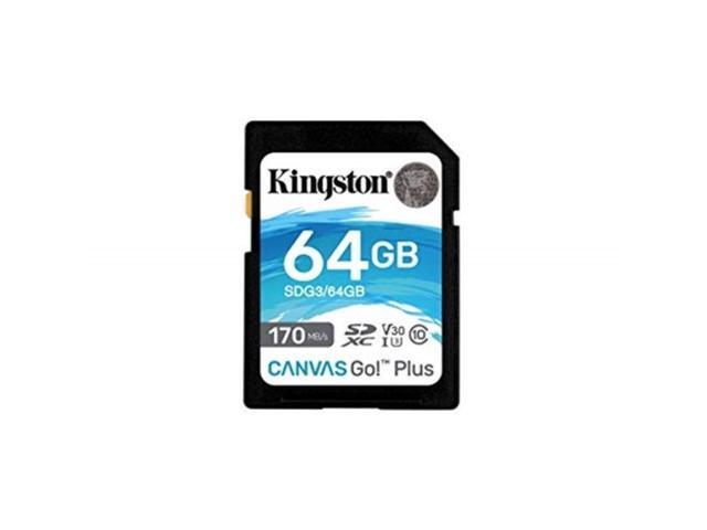 Kingston Canvas Go! Plus 64 Gb Class 10/Uhs-I (U3) Sdxc