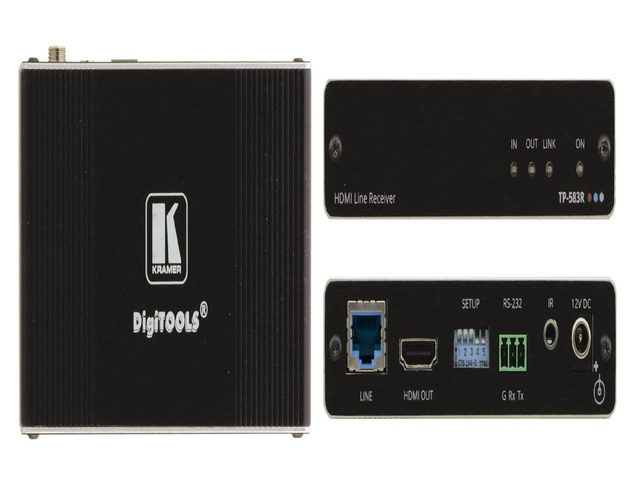 Kramer TP-583R 4K HDR HDMI Receiver w/IR over Long-Reach HDBaseT w/7-Yr Warranty